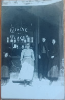 CUISINE ET GLACES PHOTO G BLANC 53 BD DE CHAMPIGNY LA VARENNE SAINT-MAUR MAGASIN DEVANTURE CARTE PHOTO - Saint Maur Des Fosses