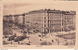 Austria Oostenrijk Wien I/1 Kaiser Wilhelm-Ring Tramway 1917 - Trains