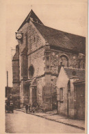 UR 9-(78) PORCHEVILLE - L' EGLISE DATANT DU XIVe SIECLE - ENFANTS  - 2 SCANS - Porcheville