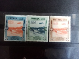 ERYTHREE. 1934. Poste Aérienne N° 1.2 Et 3.  Expo Art Colonial. NEUFS ++.  Côte YT 2020 : 15,00 € - Eritrea