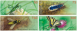 KYRGYZSTAN 2024 KEP 210-213 INSECTS SET OF MINT STAMPS ** - Sonstige & Ohne Zuordnung