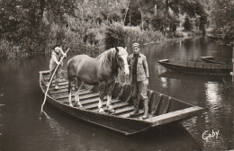 UR 10-(79) LA GARETTE - TRANSPORT D' UN CHEVAL AU PACAGE - PASSEUR - 2 SCANS - Sonstige & Ohne Zuordnung