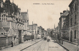 UR 11-(80) AMIENS - LA RUE PORTE PARIS - 2 SCANS - Amiens