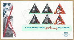 NL.- FDC. NVPH Nr. 231a. EERSTE DAG VAN UITGIFTE. FIRST DAY OF ISSUE. 13-11-1985. KINDERPOSTZEGEL ACTIE, DENK AAN MIJ. - FDC