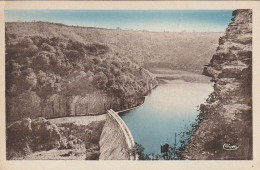 UR 12-(81) PAMPELONNE - BARRAGE SUR LE VIAUR - CARTE COLORISEE - 2 SCANS - Pampelonne