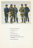 UR 14- BRITISH UNIFORMS ( 1914/1918 ) - ROYAL NAVAL  AIR SERVICE - ILLUSTRATEUR  A.E. HASWELL MILLER (1920) - UNIFORMES  - Uniforms