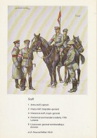UR 14- BRITISH UNIFORMS ( 1914/1918 ) - STAFF - ILLUSTRATEUR A.E. HASWELL MILLER ( 1919 ) - UNIFORMES GRADES - Uniforms