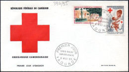 CAMEROUN 0394/95 Fdc Dispensaire , Médecin , Enfant , Pédiatre - Croix-Rouge