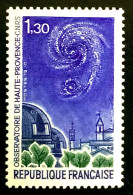 1970 FRANCE N 1647 OBSERVATOIRE DE HAUTE PROVENCE - NEUF** - Nuovi