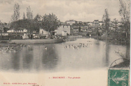 UR 18-(82) BEAUMONT - VUE GENERALE  - 2 SCANS - Beaumont De Lomagne