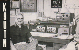 UR 20- MEMBER OF MADISON DX CLUB , JOHN KLINE - MADISON , WISCONSIN  - AMATEUR RADIO STATION -EQUIPMENT - 2 SCANS - Radio-amateur