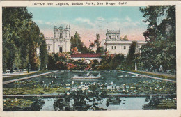 UR 20- ON THE LAGOON , BALBOA PARK , SAN DIEGO , CALIFORNIA - UNITED STATES OF AMERICA - 2 SCANS - San Diego