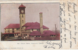 UR 20- UNION DEPOT , PORTLAND - OREGON - UNITED STATES OF AMERICA - 2 SCANS - Portland