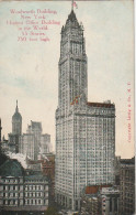 UR 20- WOOLWORTH BUILDING, NEW YORK - UNITED STATES OF AMERICA - 2 SCANS - Manhattan