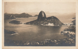 UR 22- CARTE PHOTO RIO DE JANEIRO , BOTAFOGO - MONT DU PAIN DE SUCRE - BRESIL - Rio De Janeiro