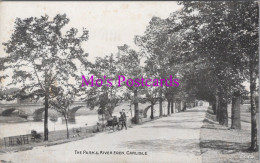 Cumbria Postcard - Carlisle Park And River Eden     DZ288 - Carlisle