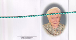 Lucie De Mars-Van Den Brande, Wolvertem 1906, Londerzeel 2008. AVV VVK. Foto - Obituary Notices