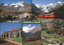12318432 Berninabahn Strecke St. Moritz-Tirano Lago Bianco Piz Cambrena Brusio E - Other & Unclassified