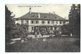 32460 - Château De Courgevaux Près Morat Circulée 1912 - Other & Unclassified