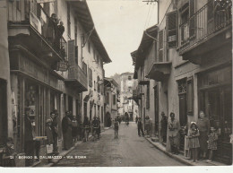 VE 8- ( ITALIA ) BORGO SAN DALMAZO - VIA ROMA - ANIMAZIONE - 2 SCANS - Andere & Zonder Classificatie