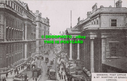 R551352 London. General Post Office And St. Martins Le Grand - Autres & Non Classés