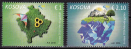 SALE!!! KOSOVO 2016 EUROPA CEPT Think Green 2 Stamps Set MNH ** - 2016