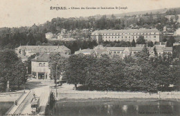 VE 10-(88) EPINAL - COTEAU DES CORVEES ( COVVEES ) ET INSTITUTION SAINT JOSEPH - TRAMWAY - 2 SCANS - Epinal