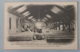 DPT 49 - Commission Des Ardoisières D'Angers - Atelier De Saint-Léonard , Fabrication Des Agglomérés De Schiste - Non Classés