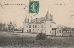 VE 14-(89) CHATEAU DE VILLEBLEVIN - 2 SCANS - Villeblevin