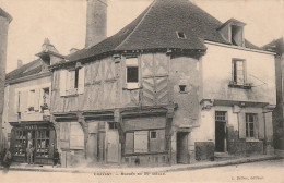 VE 14-(89) CRAVANT - MAISON DU XVe SIECLE - COMMERCE : MERCERIE - 2 SCANS - Autres & Non Classés