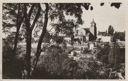 VE 15-(89) AVALLON - L' EGLISE SAINT LAZARE  VUE DU BOIS DES CHAUMES - 2 SCANS - Avallon