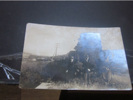 Zidani Most Train 1927 Group Old Photo Postcards - Slowenien