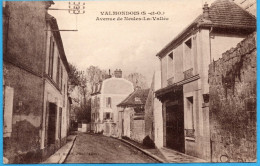 VALMONDOIS (95) LOT DE 3 CPA AVENUE DE NESLES LA VALLEE ET ENTREE DU VILLAGE 6 PHOTOS R/V - Valmondois