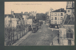 CP - 92 - Vanves - Place De L'Eglise - Station Des Tramways - Vanves
