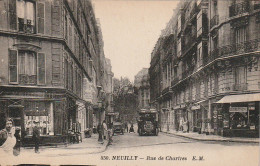 VE 17-(92) NEUILLY - RUE DE CHARTRES  - ANIMATION  - 2 SCANS - Neuilly Sur Seine