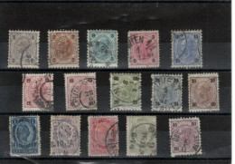 Autriche _ Empire  (1880) N° 46 /60 - Used Stamps