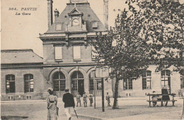 VE 18-(93) PANTIN - LA GARE - ANIMATION , ENFANTS - 2 SCANS - Pantin