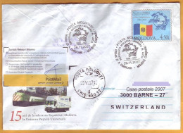 2007 Moldova Moldavie  FDC Cover Universal Postal Union - Moldavie