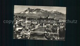 12318038 Luzern LU Kirche St Karli Gegen Rigi Luzern - Andere & Zonder Classificatie