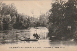 VE 19-(94) SAINT MAURICE - LES BORDS DE LA MARNE - LA MARNE ET LE PASSEUR - 2 SCANS - Saint Maurice