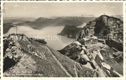 12318034 Pilatus Kulm Berghotel Vierwaldstaettersee Rigi Alpenpanorama Pilatus  - Andere & Zonder Classificatie