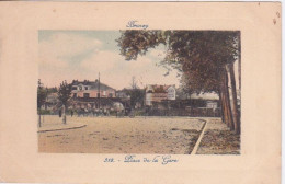 91 - BRUNOY -  LA PLACE DE LA GARE - Brunoy