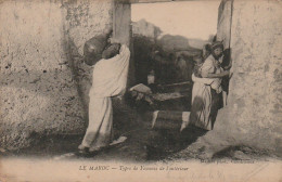 VE 21-(MAROC) TYPES DE FEMMES DE L' INTERIEUR - PHOT . MAILLET , CASABLANCA  - 2 SCANS - Autres & Non Classés