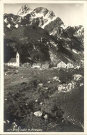 12317991 Appenzell IR Meglisalp Mit Altmann Appenzeller Alpen Appenzell - Autres & Non Classés