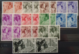 BELGIQUE N°556/567 MNH** - Unused Stamps