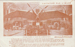 VE 23- L' AVION D' ADER AU SALON DE L' AERONAUTIQUE ( MONOPLAN) - L' AVIATION PAR L' IMAGE - PUB  PRODUITS NYRDAHL - Sonstige & Ohne Zuordnung