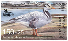 KYRGYZSTAN 2024 KEP 217 THE BAR-HEADED GOOSE MINT STAMP ** - Kirghizistan