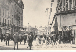 BELFORT-90- CONCOURS MUSICAL 1908 - Belfort - Città