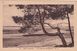 TE Nw28-(33) ARES - LA PLAGE VUE DE ST BRICE - Arès