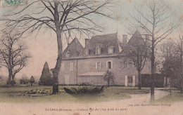 TE Nw28-(33) VAYRES - CHATEAU BEL AIR ( VUE PRISE DU PARC ) - CARTE COLORISEE - Other & Unclassified